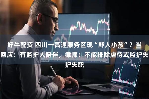 好牛配资 四川一高速服务区现“野人小孩”？当地回应：有监护人陪伴，律师：不能排除虐待或监护失职
